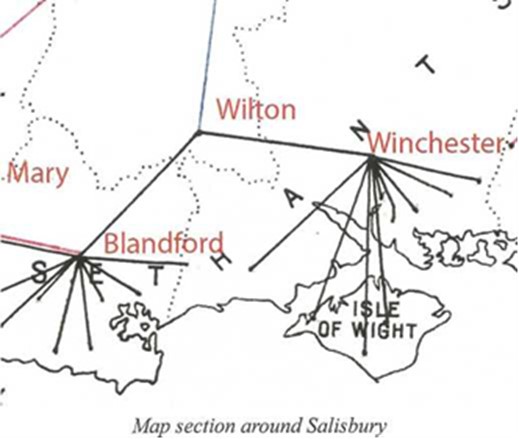 Network map, Salisbury